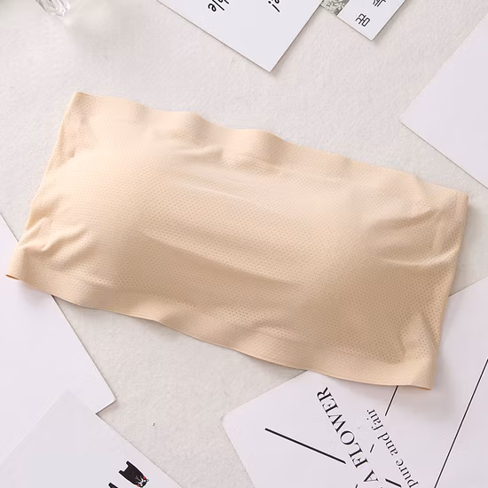 2023 Verano de talla grande sexy damas piel recortada abrigo sin mangas corsé corsé de plumas tubo superior sin tirantes Top Mujer S